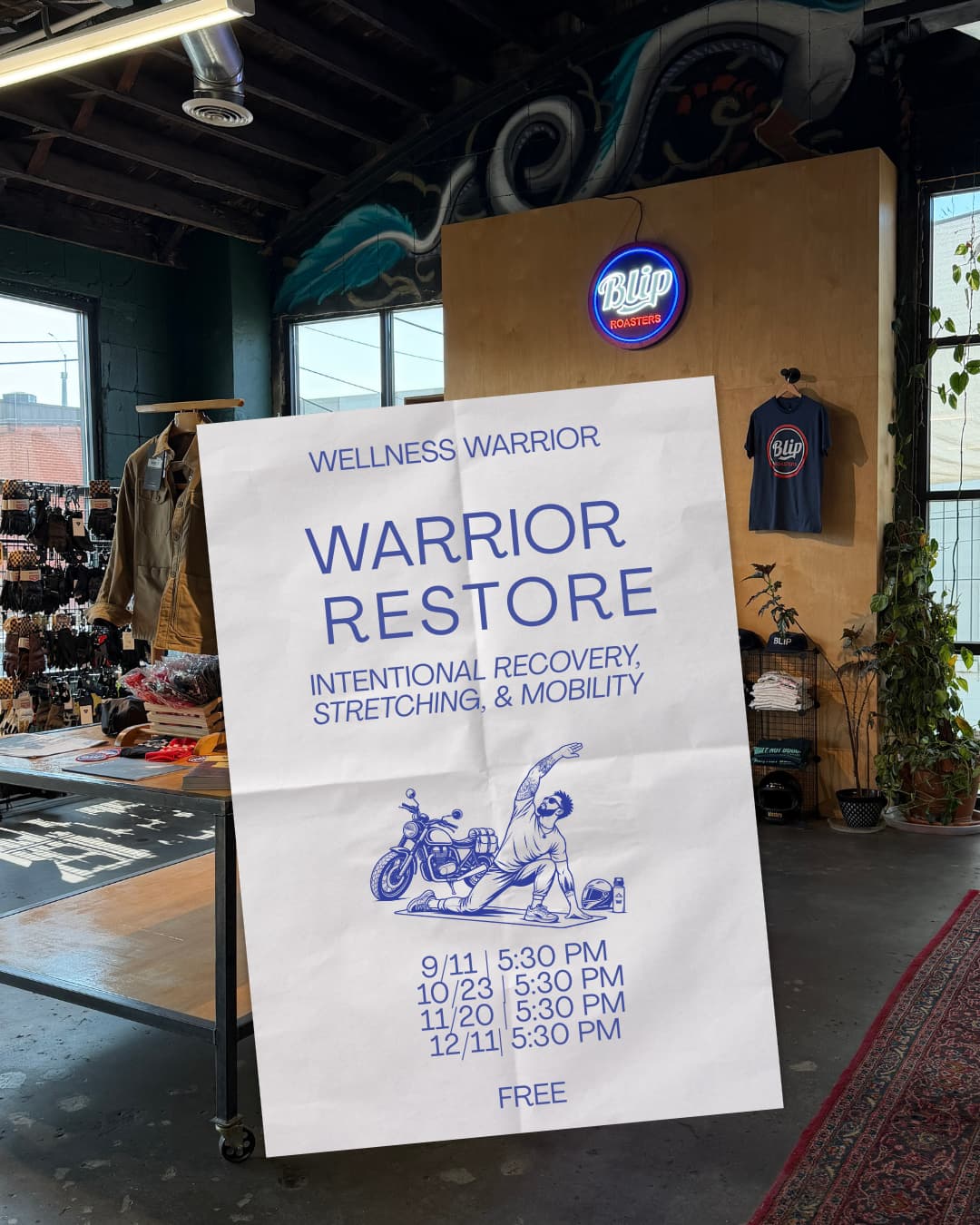 Warrior Wellness Pop-Up Fitness Collaboration